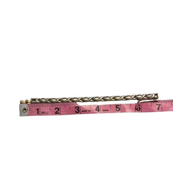 10/$25🦋 Stainless Steel Gold Plated Magnetic XOXO Bracelet - Picture 15 of 16